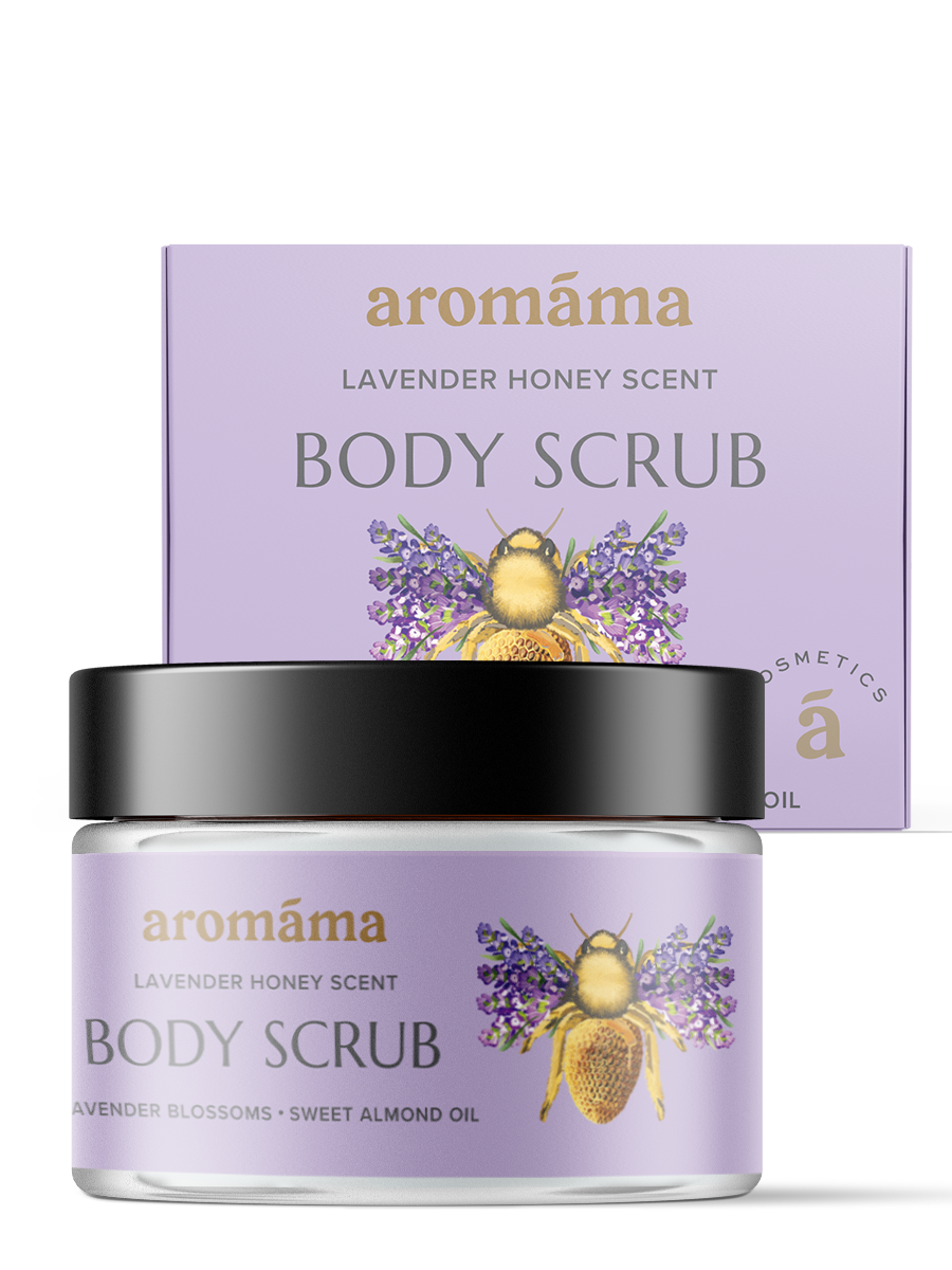Lavender Honey Scented Body Scrub