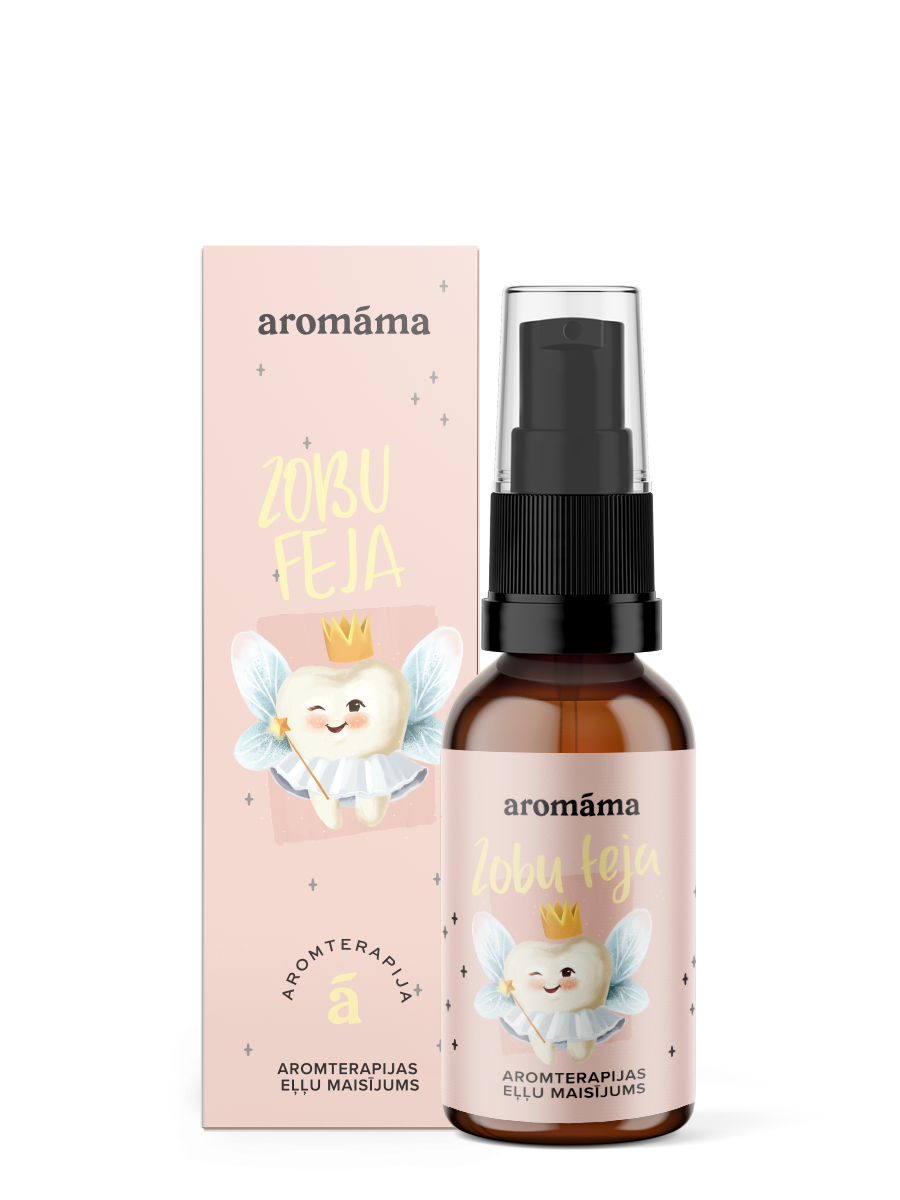 Masāžas eļļas maisījums "Zobu feja"