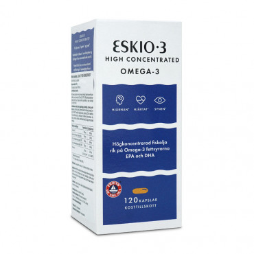 Žuvų taukai „Eskio-3 High 65%“