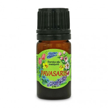 Ēterisko eļļu maisījums "Pavasaris" (Izpārdošana)
