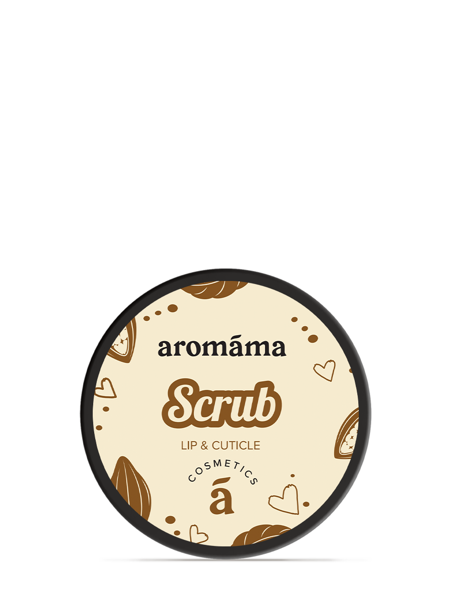 Lūpu un kutikulu skrubis ar karameles aromātu