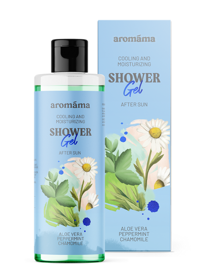 Cooling and moisturizing shower gel 