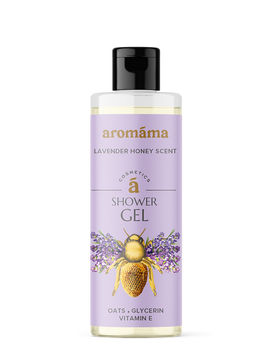 Lavender Honey Scented Bath and Shower Gel 
