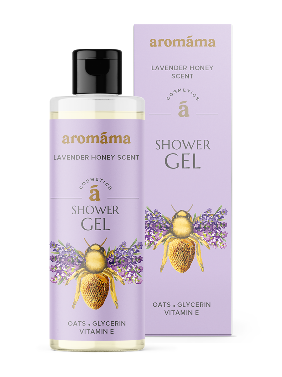 Lavender Honey Scented Bath and Shower Gel 