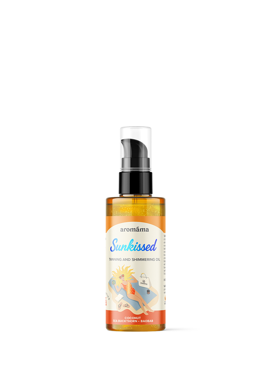 Sunkissed Tanning and Shimmering Oil with Mica