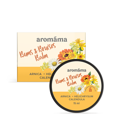 Aromterapijas Balzams Sasitumiem un Nobrāzumiem – Bums &amp; Bruises Balm