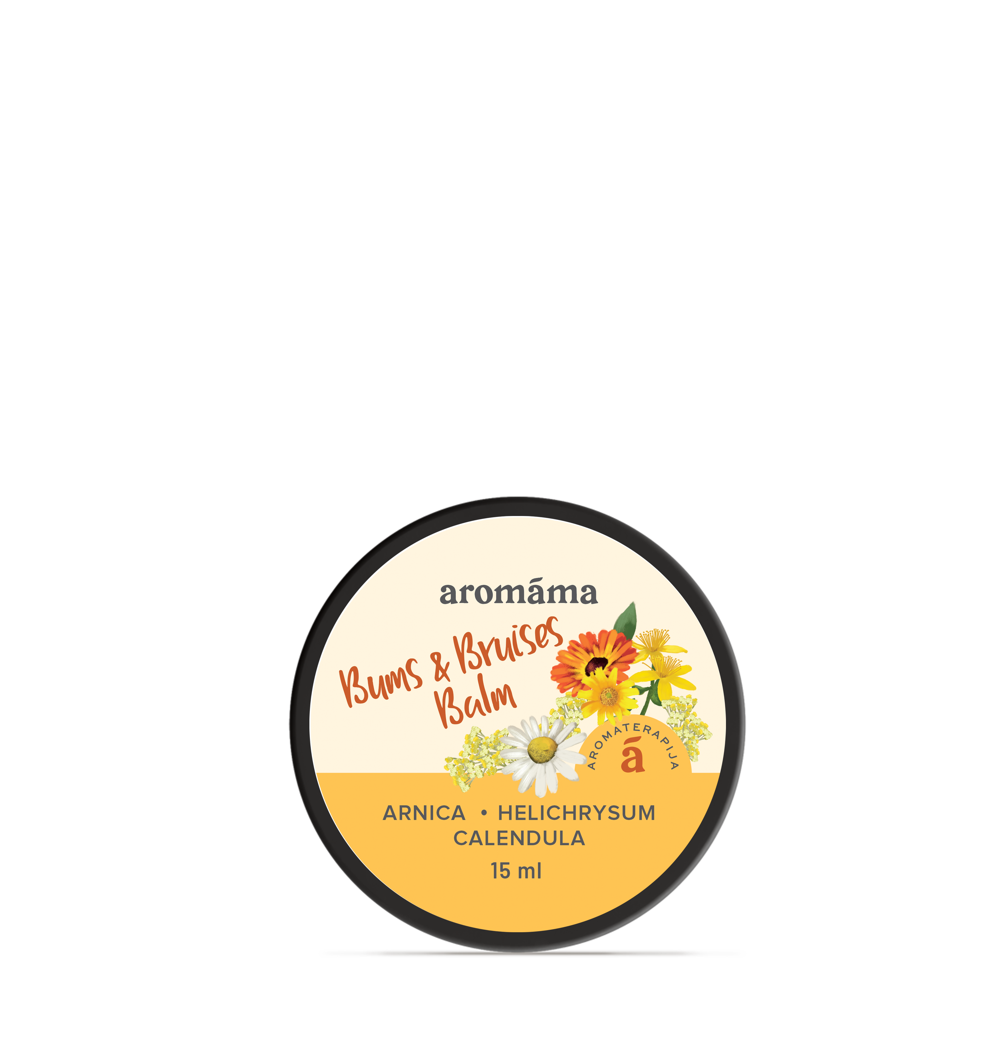 Aromterapijas Balzams Sasitumiem un Nobrāzumiem – Bums &amp; Bruises Balm