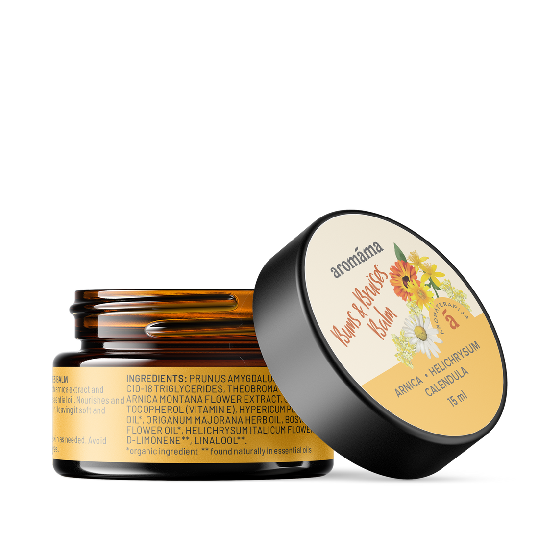Aromterapijas balzams "Bums &amp; bruises balm"