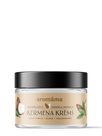 Karamelizētu mandeļu aromāta ķermeņa krēms
