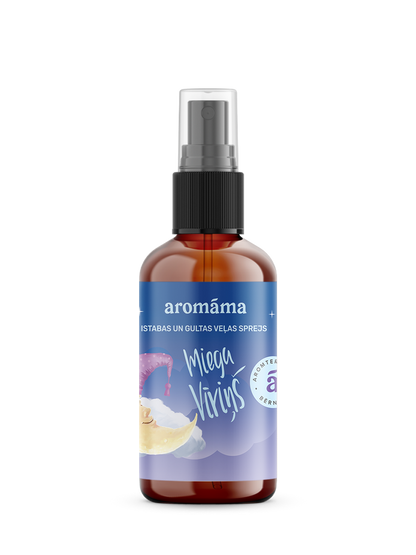 Aromterapeitisks guļamistabas un gultas veļas sprejs "Miega vīriņš"