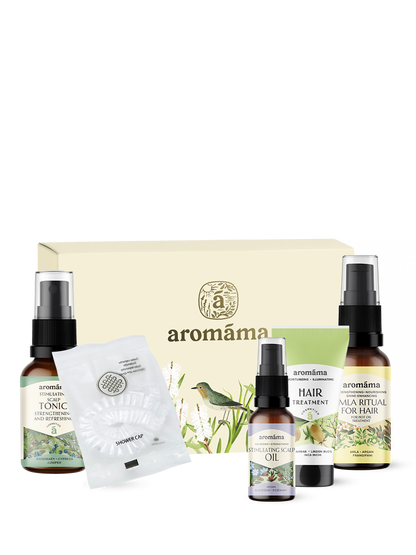 Dāvanu komplekts &quot;Mirdzoši mati&quot;